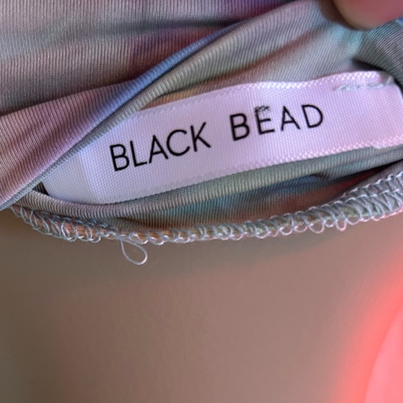 BLACK BEAD Tye-Dye Bodysuit - Picture 2 of 4